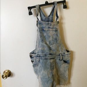 Light washed overall